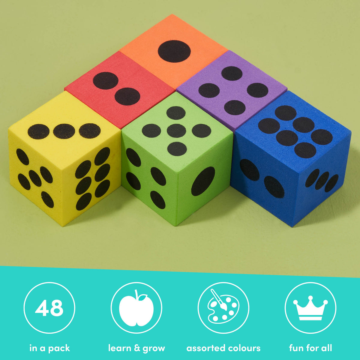 Foam Dice – Large