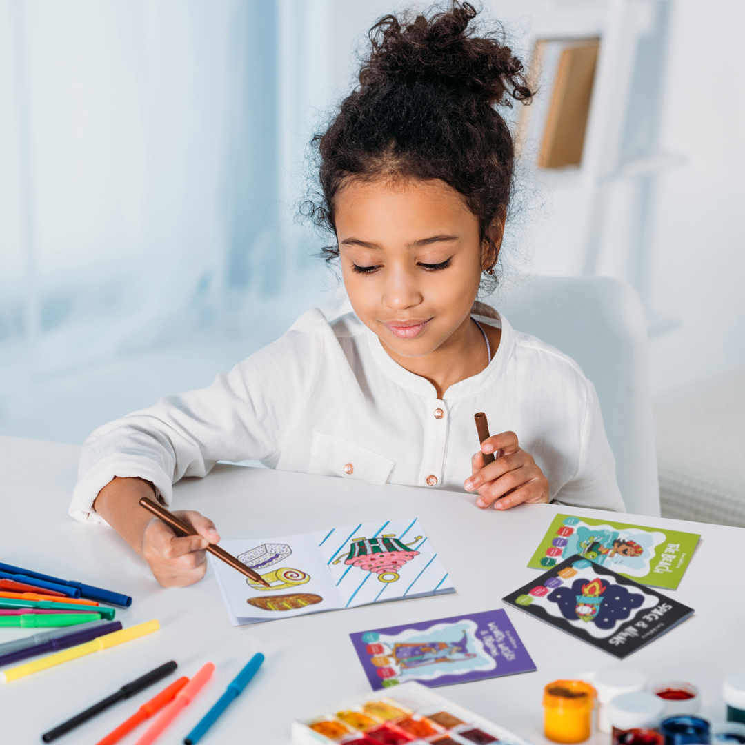 Assorted Colouring Activity Books – Mini