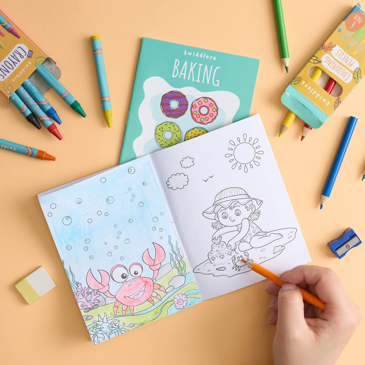 Assorted Colouring Activity Books – Mini