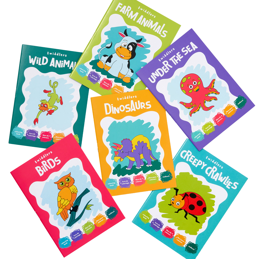 Wildlife Colouring Activity Books – Mini