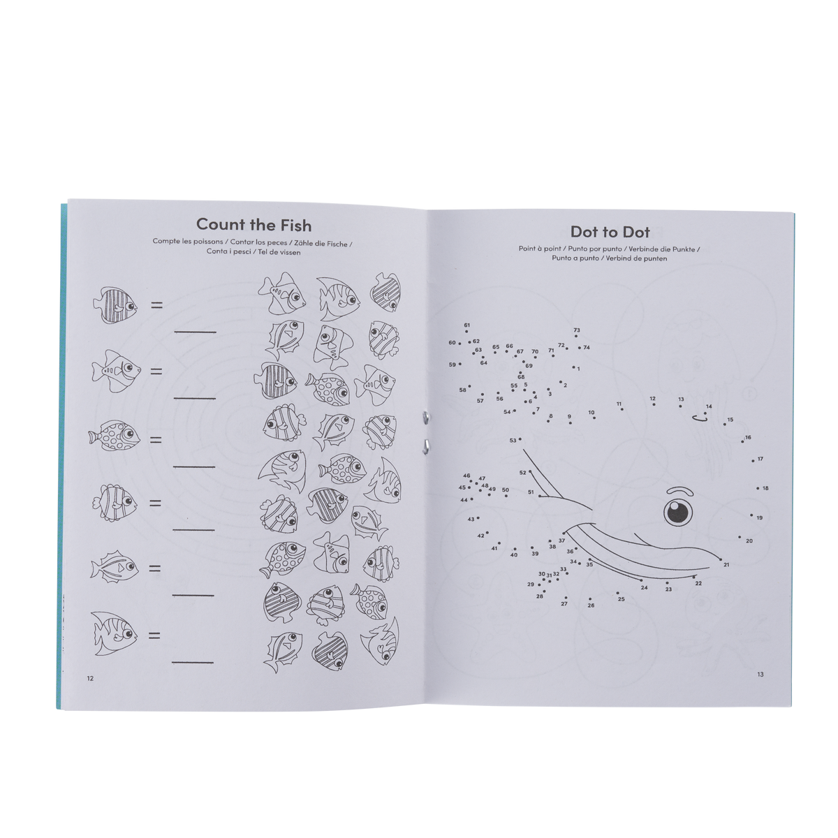 Wildlife & Dinosaurs Activity Colouring Books Set