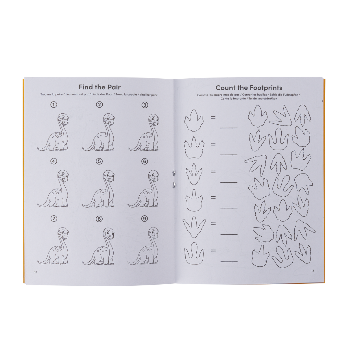 Wildlife & Dinosaurs Activity Colouring Books Set