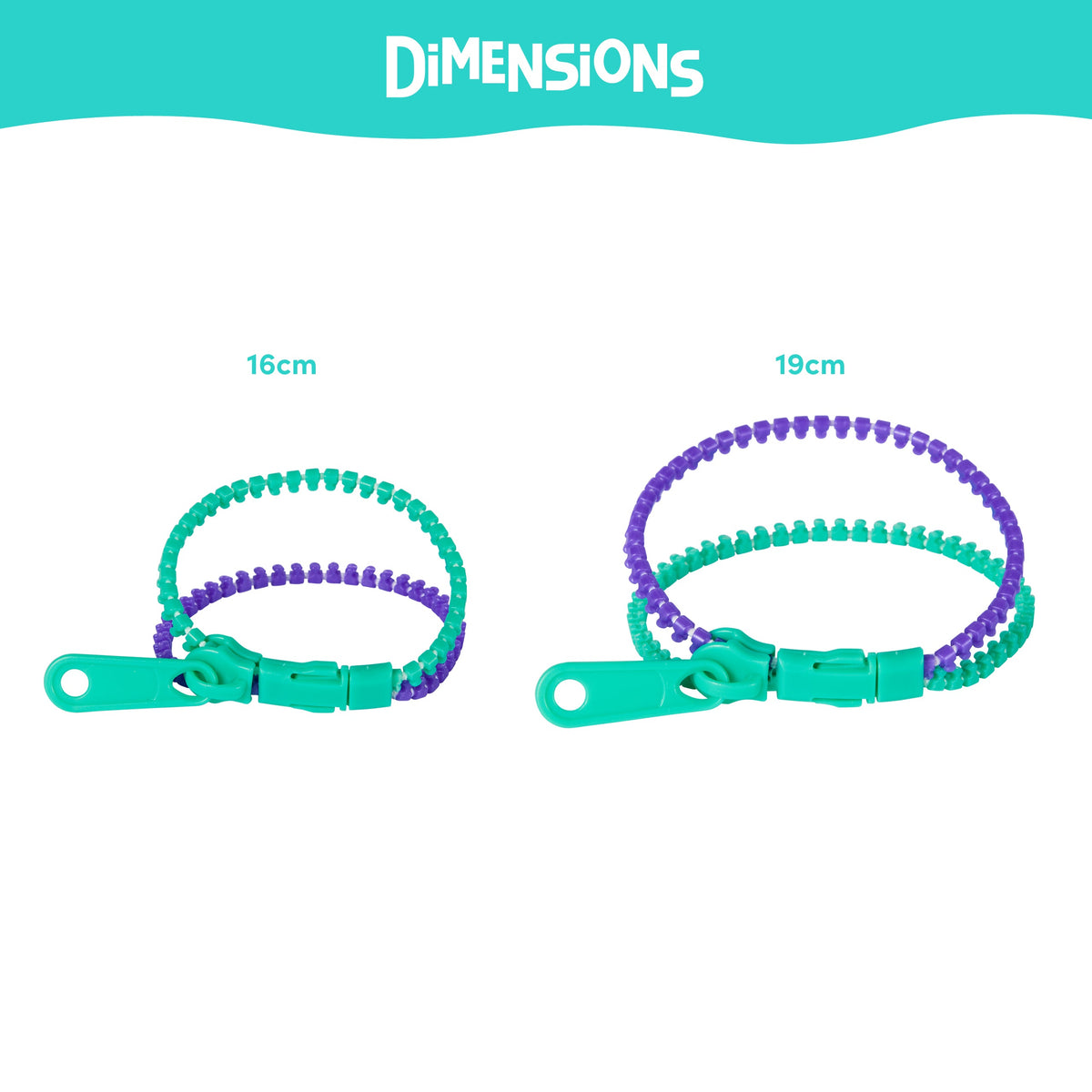Multi-Coloured Zipper Bracelets Collection