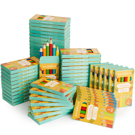 Colouring Pencils (Packs of 6) – Mini