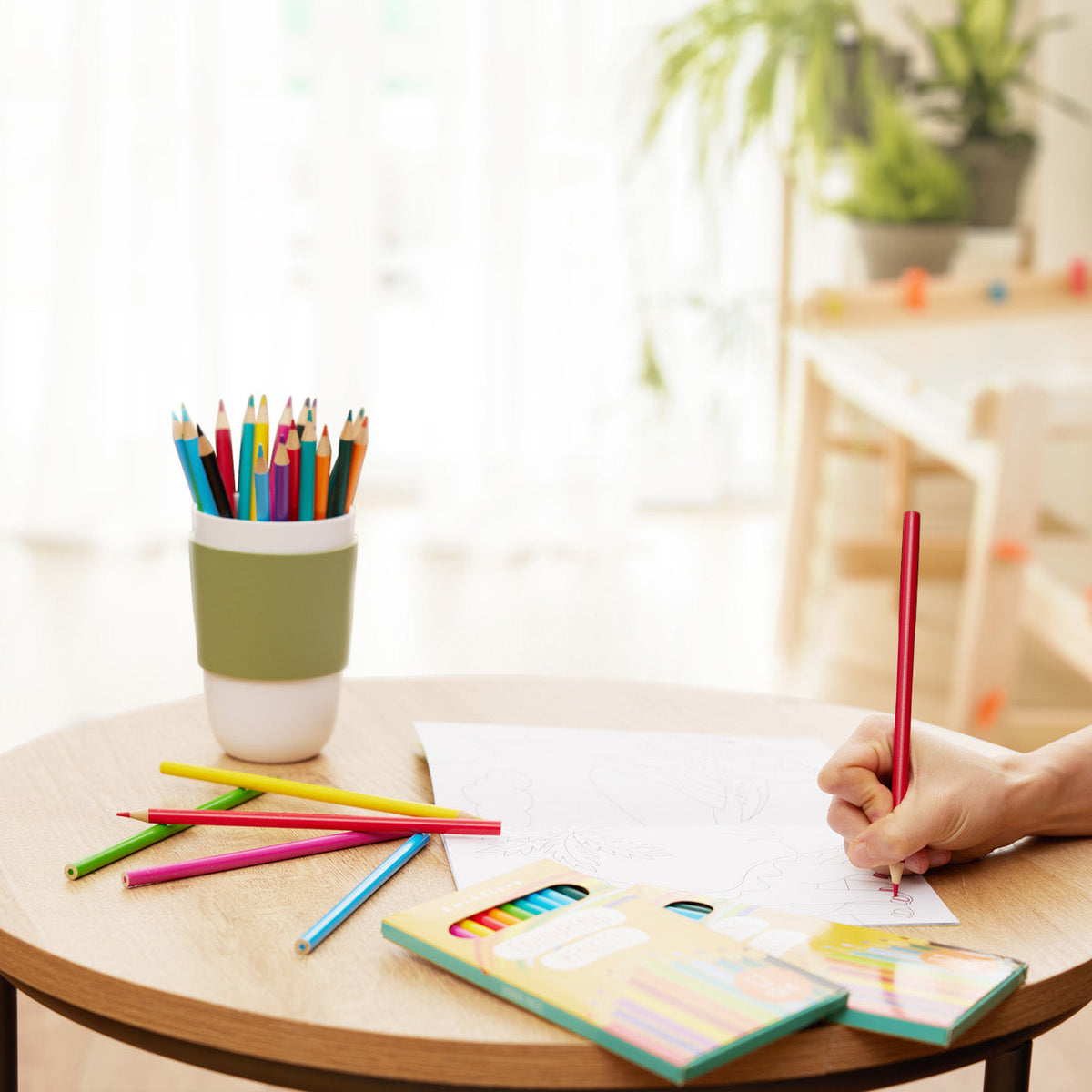Colouring Pencils (Packs of 12) Set