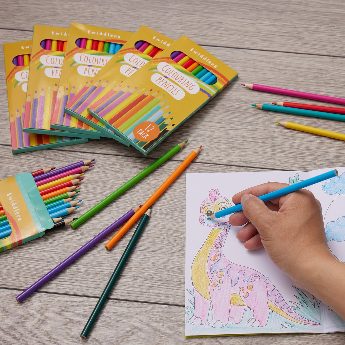 Colouring Pencils (Packs of 12) Set