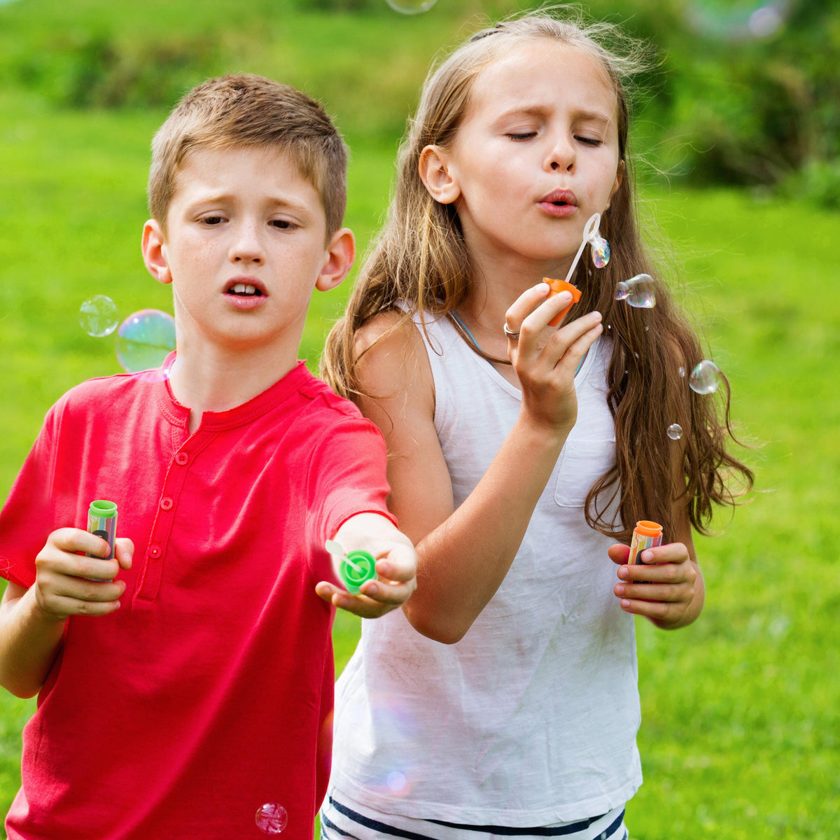 Crayon Shaped Bubble Wands Set