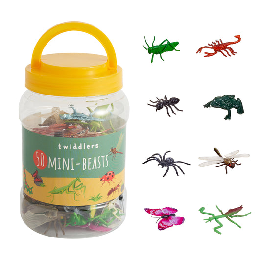Fake Insects Toy Tub Collection