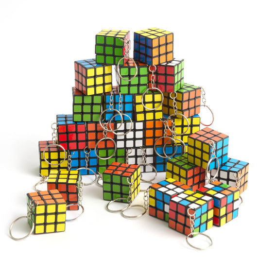 Puzzle Speed Cube Keyrings – Mini