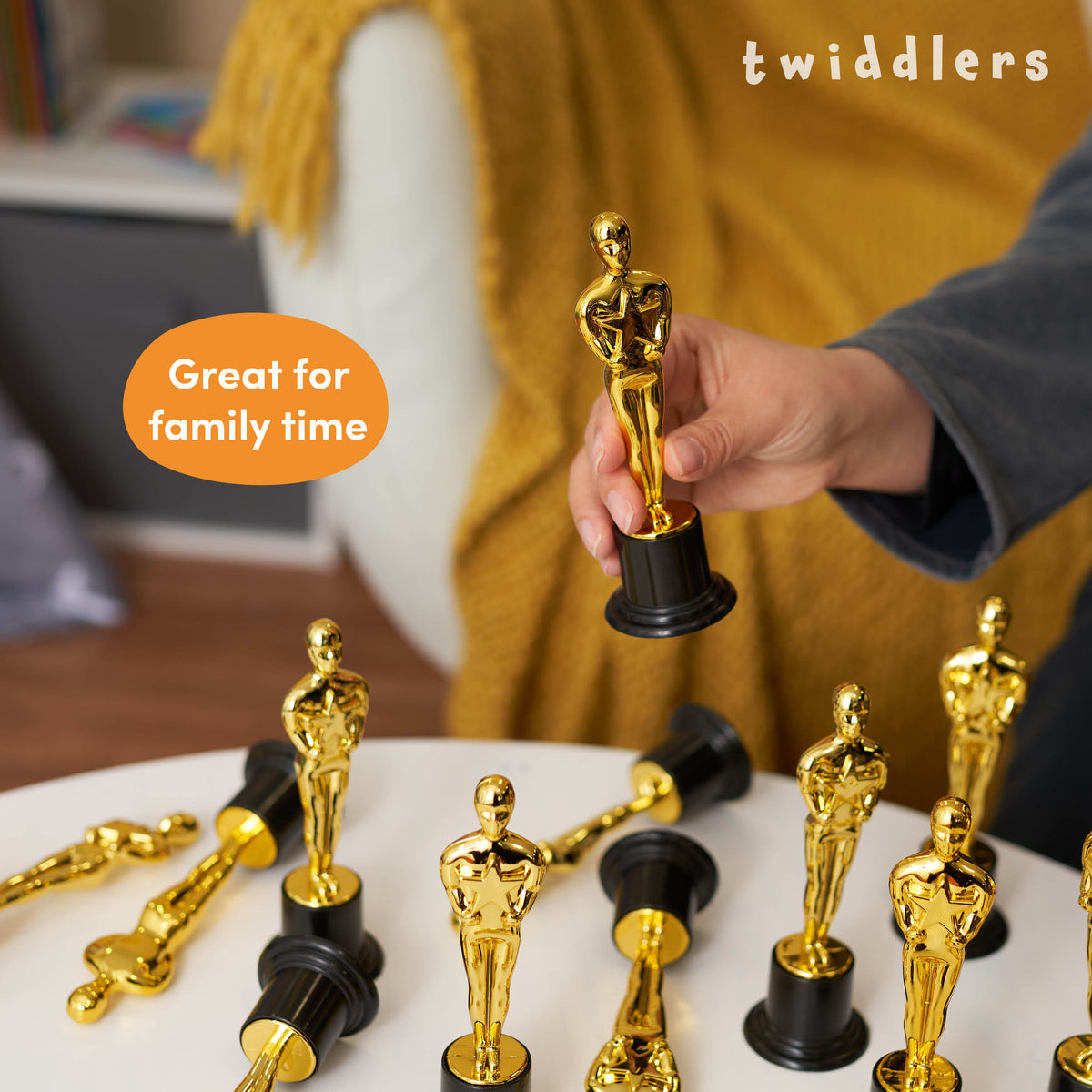 Plastic Acting Award Trophies Collection