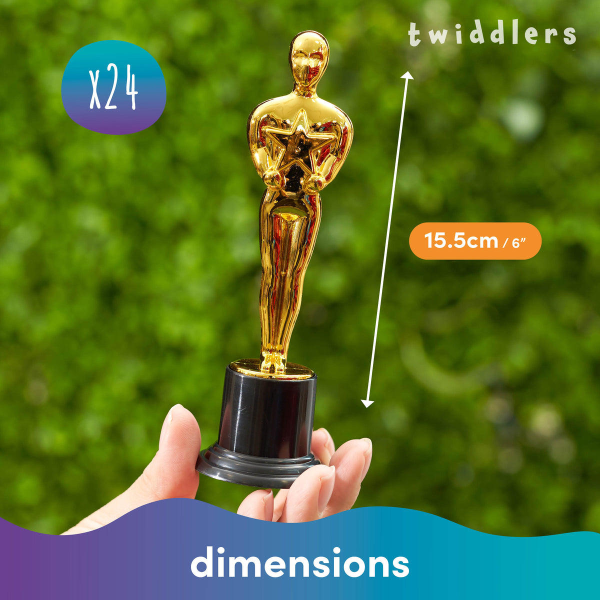 Plastic Acting Award Trophies Collection