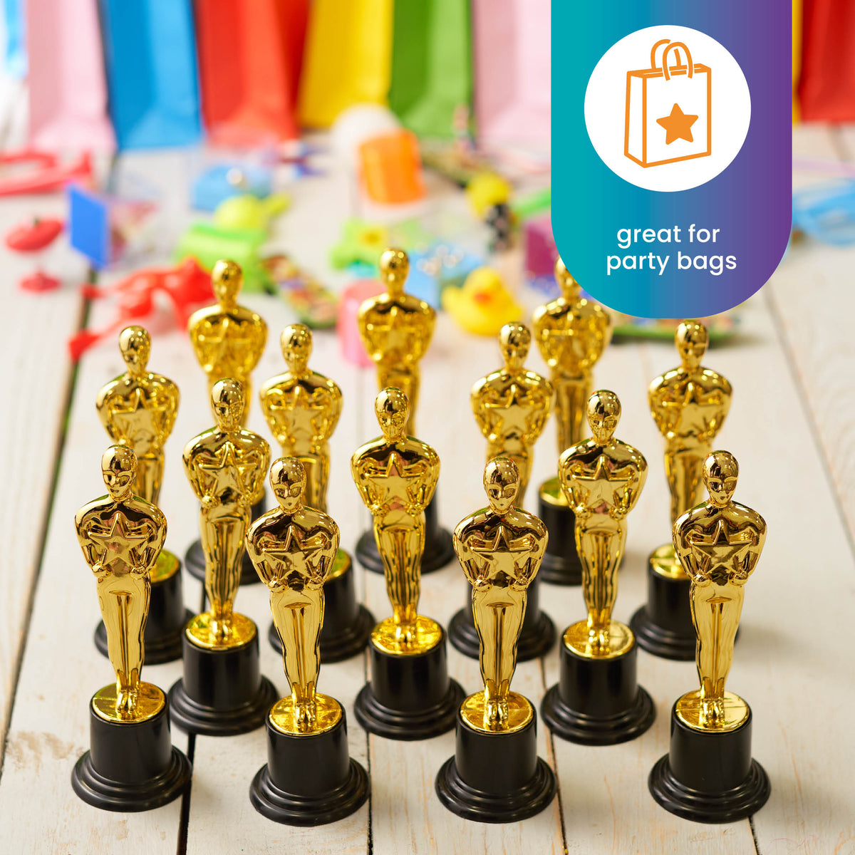 Plastic Acting Award Trophies Collection