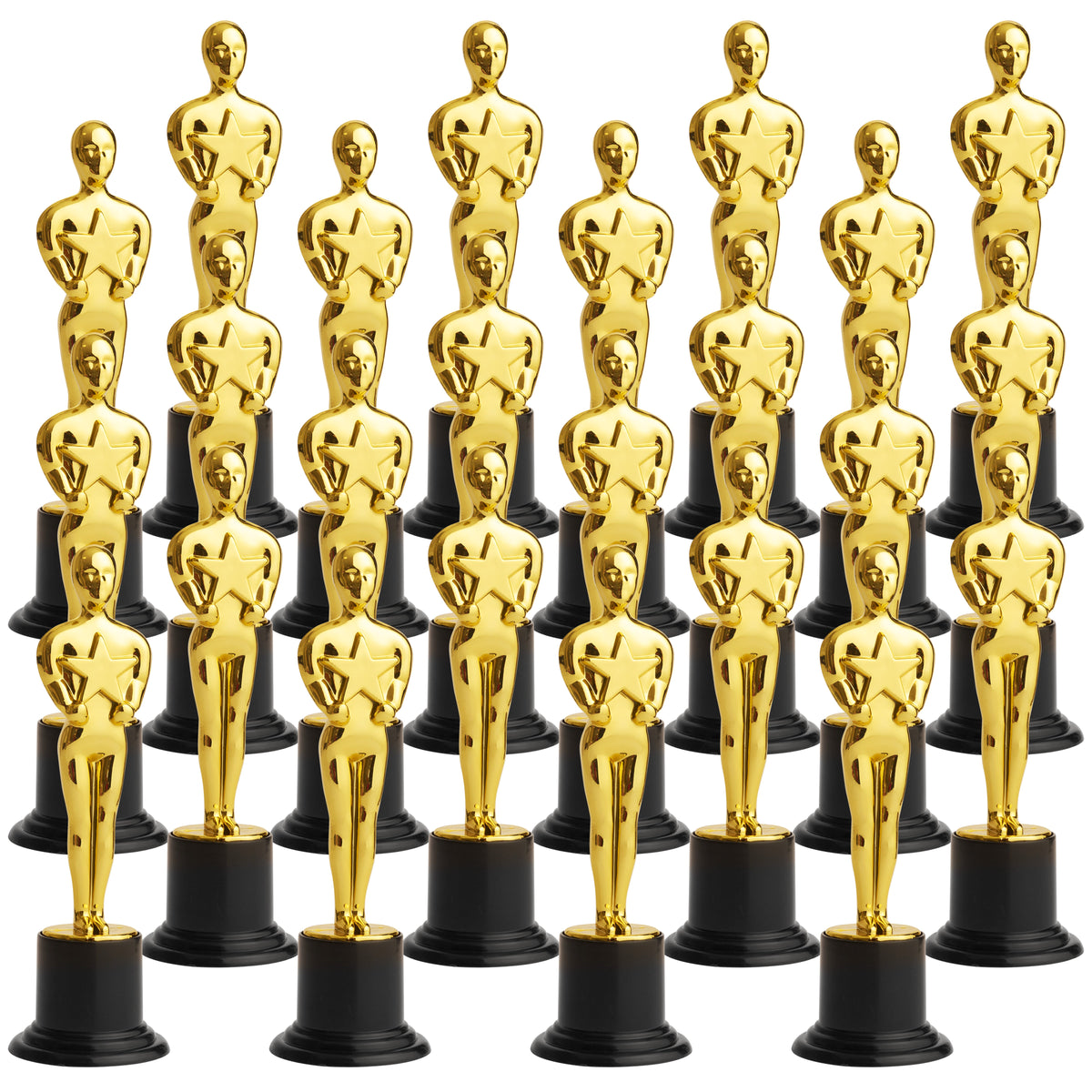 Plastic Acting Award Trophies Collection
