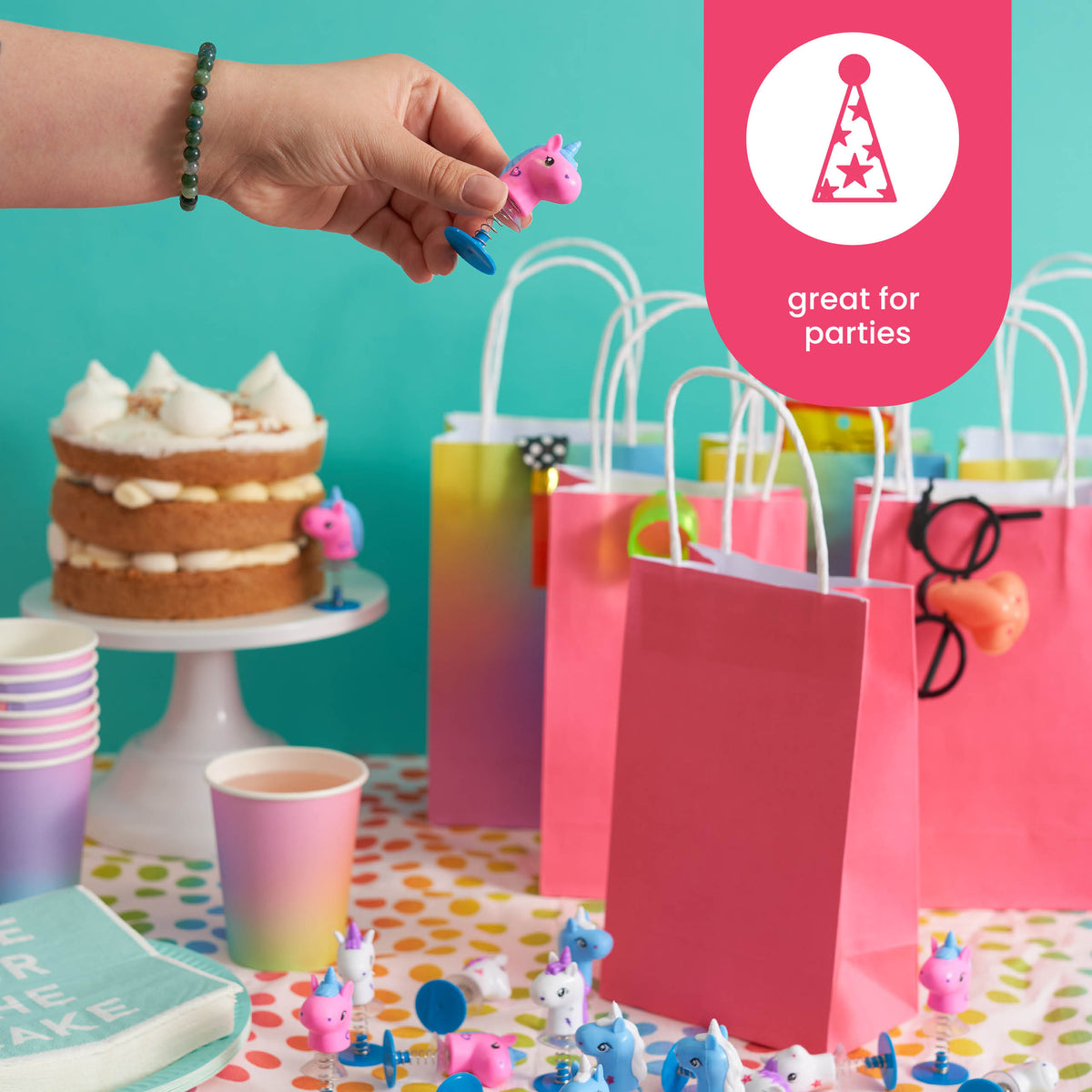 Pop-Up Unicorn Toys Set