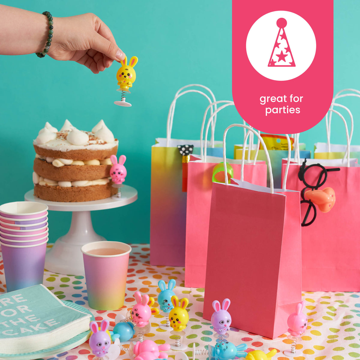 Pop-Up Bunny Toys Set