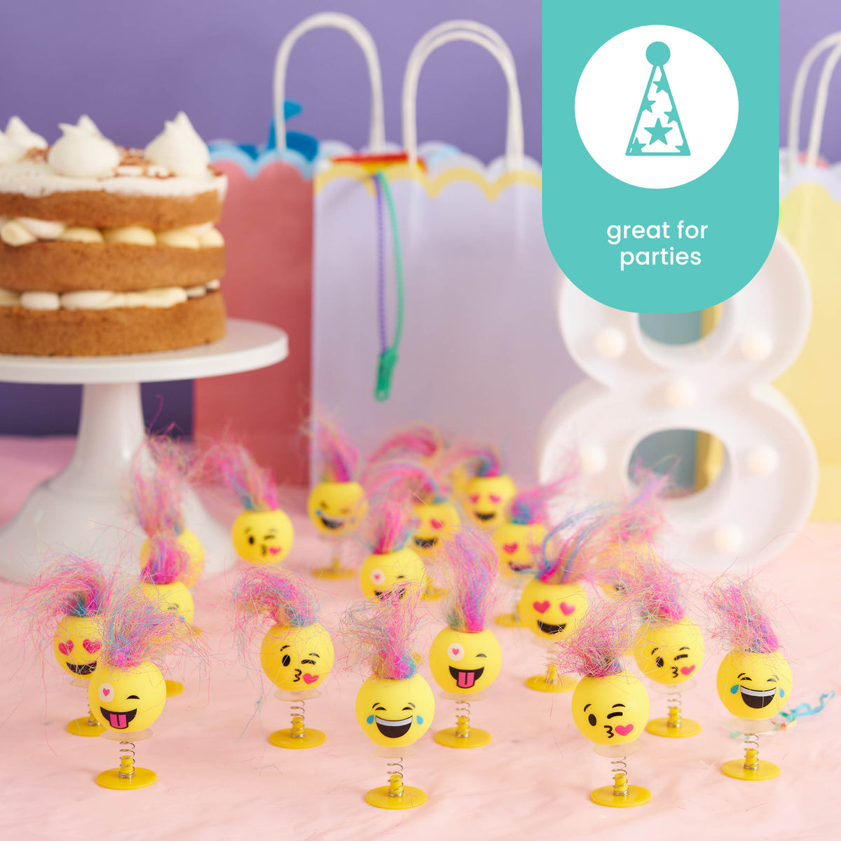 Pop-Up Emoji Toys Set