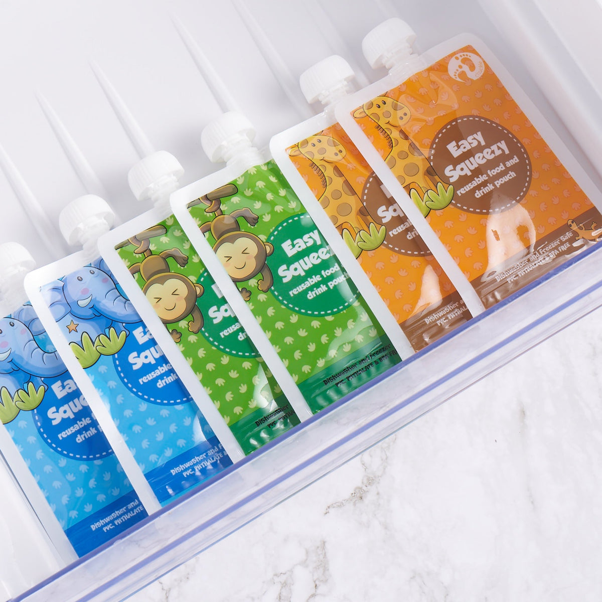 Baby Food Pouches – Reusable