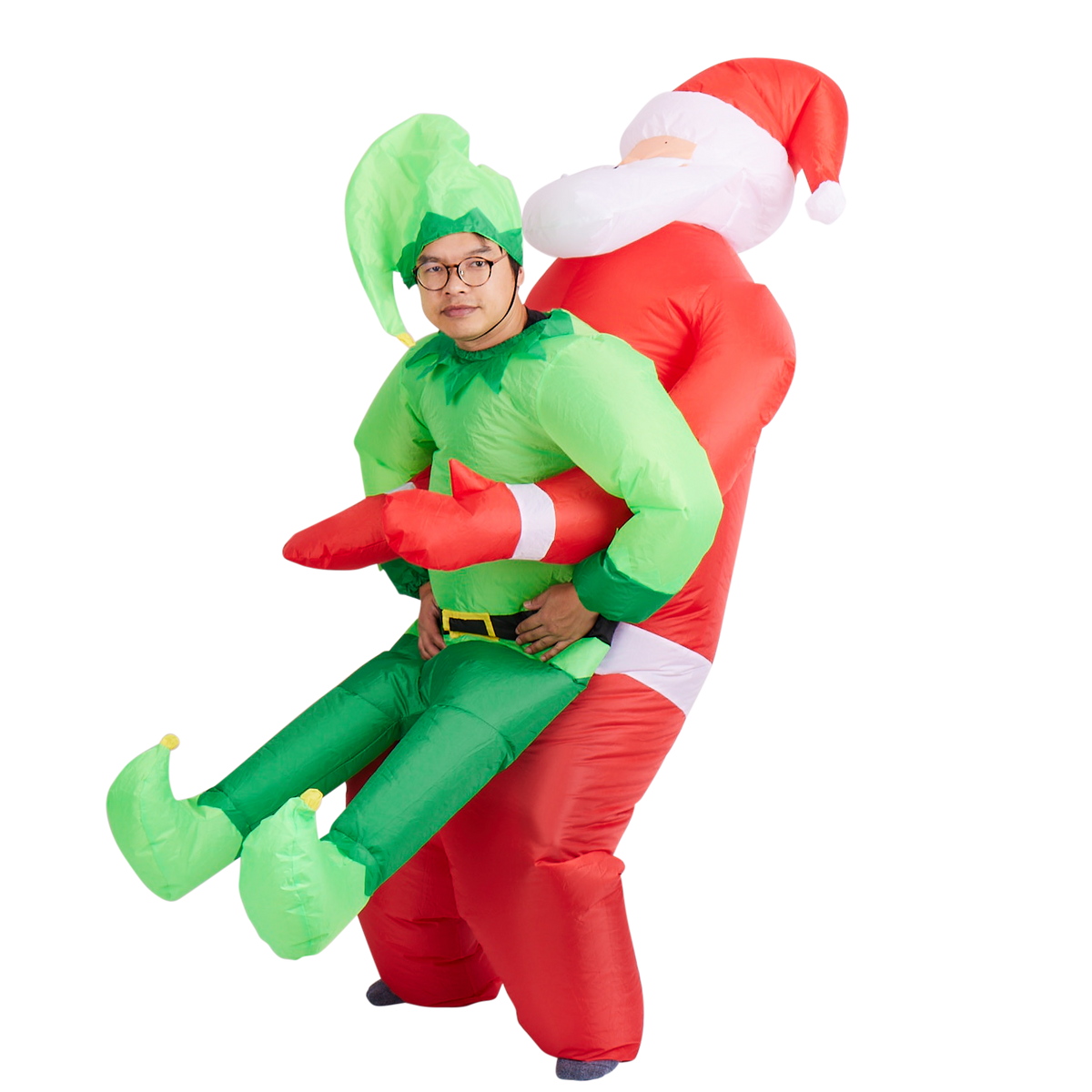 Carry Me Inflatable Elf Costume Collection