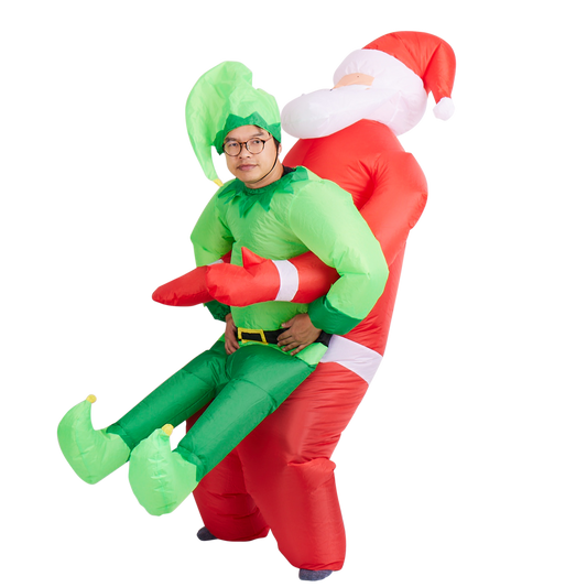 Carry Me Inflatable Elf Costume Collection