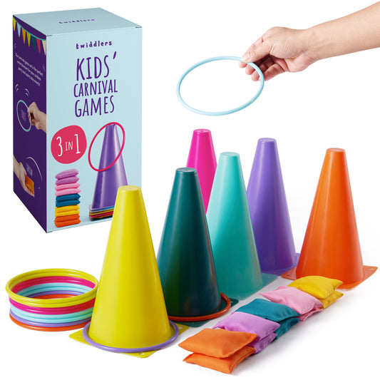 3-in-1 Kids Carnival Game Set Collection