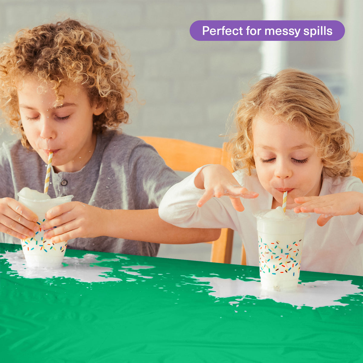 Plastic Paint Splash Mats Collection