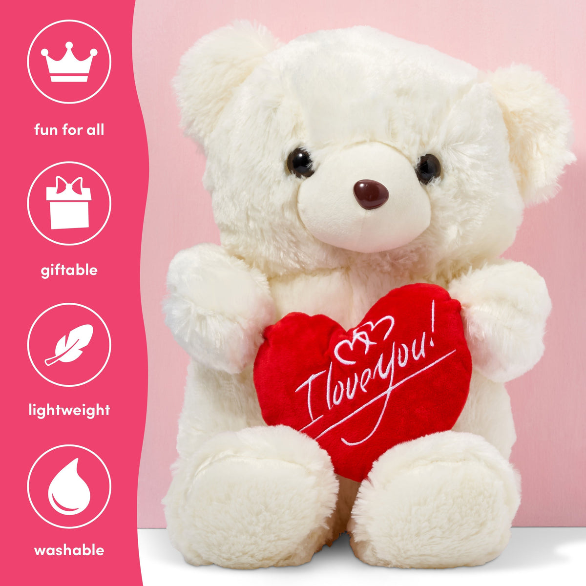 I Love You Valentines Teddy Bear – Small