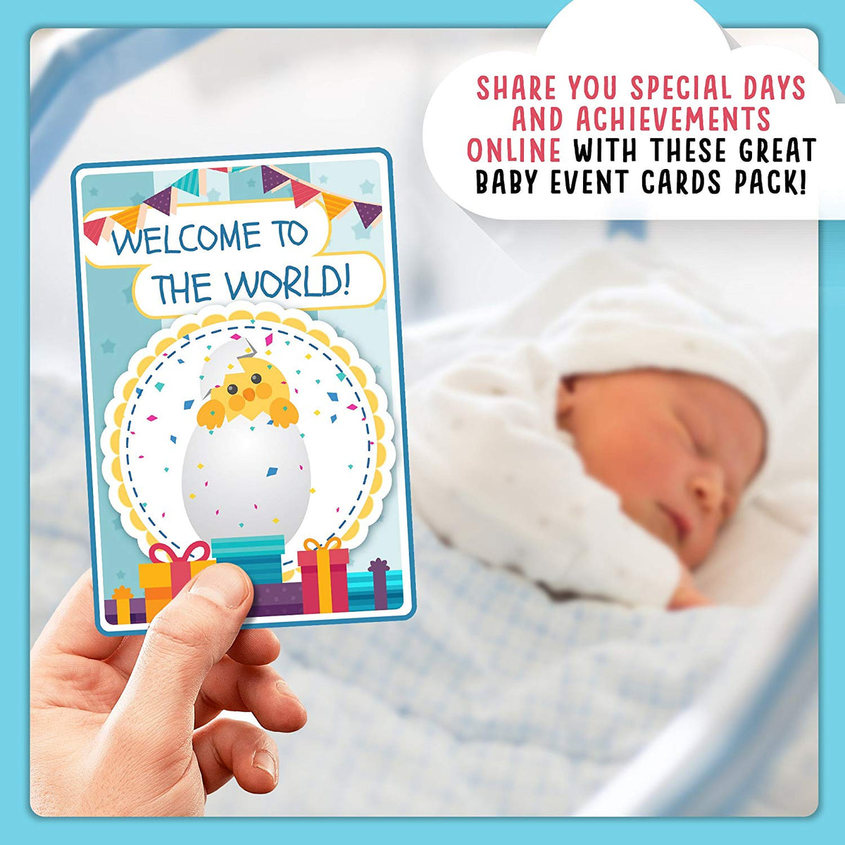 Baby Milestone Cards Set