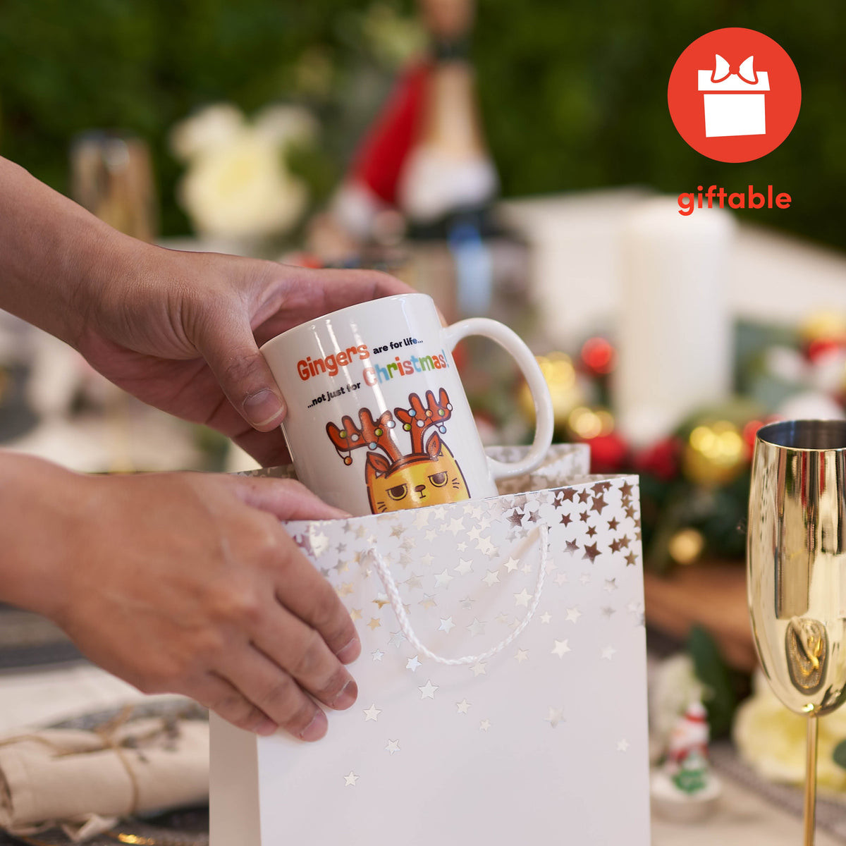 Novelty Ginger Joke Christmas Mug Collection