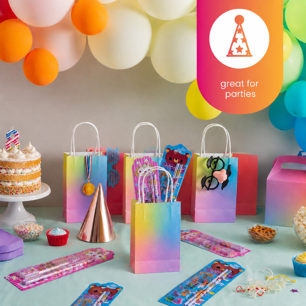 40 Stationery Sets (20 Pink & 20 Blue) Collection