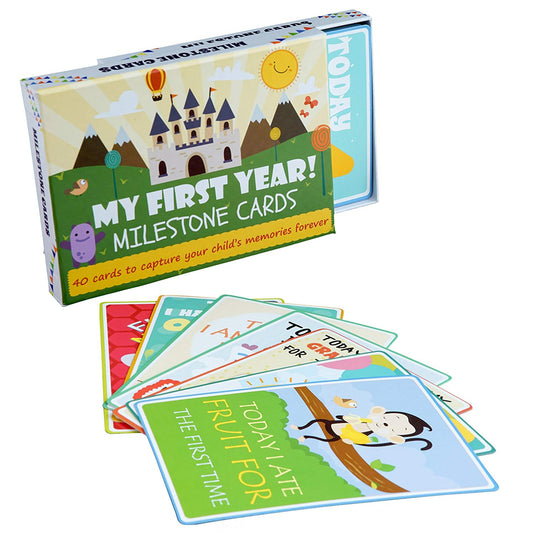 Baby Milestone Cards Set